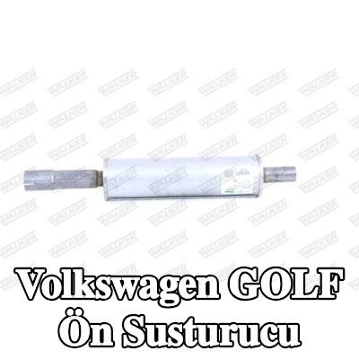 WALKER Montaj parçaları olmayan ön susturucu — 2002 Volkswagen Golf