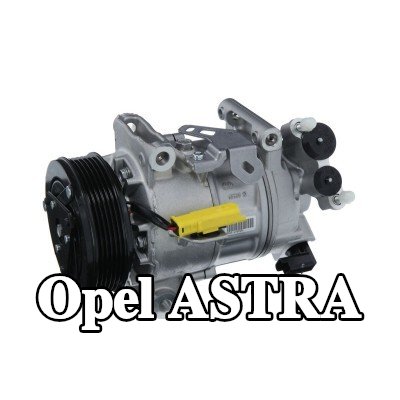 VALEO ضاغط تكييف الهواء مع زيت ضاغط PAG — Opel Astra
