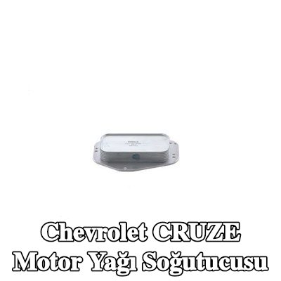 MAHLE Conta/sızdırmazlık elemanları ile motor yağı soğutucusu, yağ filtresi muhafazası olmadan — Chevrolet Cruze