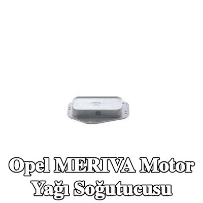 MAHLE Conta/sızdırmazlık elemanları ile motor yağı soğutucusu, yağ filtresi muhafazası olmadan — 2005 Opel Meriva