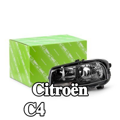 VALEO المصباح الأمامي ORIGINAL PART, يسار, H1, H7 — Citroën C4