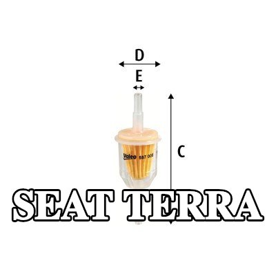 VALEO مرشح الوقود — SEAT Terra