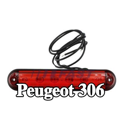 FAST مصباح الفرامل الثالث — Peugeot 306