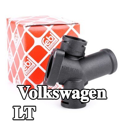 FEBI BILSTEIN شفة سائل التبريد لرأس الأسطوانة, مع حشية/مانع تسرب — Volkswagen Lt