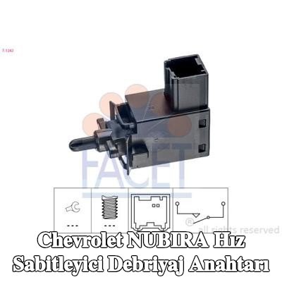 FACET Hız sabitleyici debriyaj anahtarı İtalya'da üretilmiştir - OE Eşdeğeri — 2008 Chevrolet Nubira