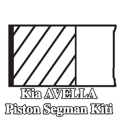 MAHLE Piston Segman Kiti — Kia Avella