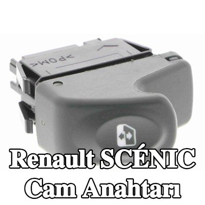 VEMO Sürücü tarafı cam anahtarı, Ön ve Arka, Yolcu Tarafı, Orijinal VEMO Kalitesi — 2002 Renault Scénic
