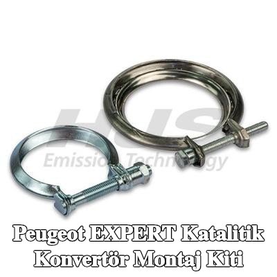 HJS Katalitik konvertör montaj kiti — 2012 Peugeot Expert