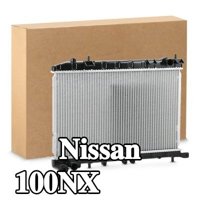 RIDEX مبرد المحرك من الألومنيوم, بلاستيك — 1990 Nissan 100nx