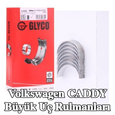 GLYCO Büyük Uç Yatakları Çelik tabanlı alüminyum alaşımı — 2000 Volkswagen Caddy