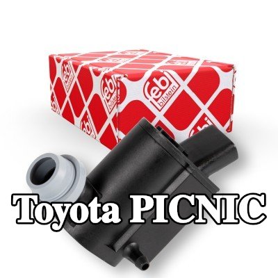 FEBI BILSTEIN مضخة غسيل الزجاج الأمامي 12V, مع حلقة مانعة للتسرب — Toyota Picnic