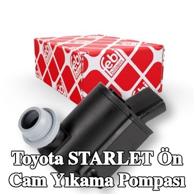 FEBI BILSTEIN Ön cam yıkama pompası 12V, conta halkası ile — Toyota Starlet