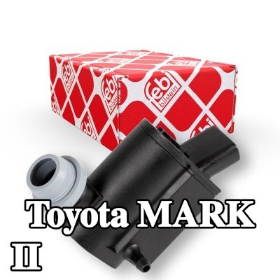 FEBI BILSTEIN مضخة غسيل الزجاج الأمامي 12V, مع حلقة مانعة للتسرب — Toyota Mark Ii