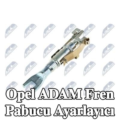 NTY Fren pabucu ayarlayıcı Arka Aks Sol, Arka Aks Sağ — Opel Adam