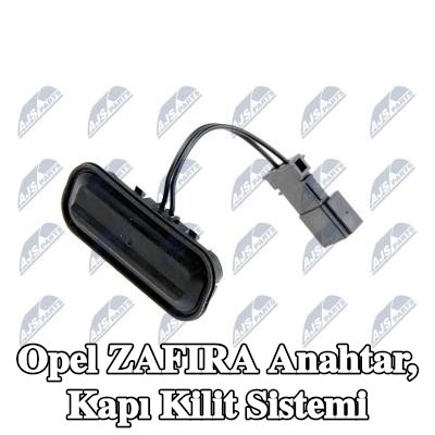 NTY Anahtar, kapı kilit sistemi — Opel Zafira