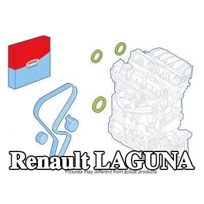 CORTECO مجموعة سدادات العمود, جانب بكرة المحرك — Renault Laguna