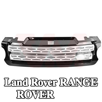 VAN WEZEL شبكة المبرد فضية — Land Rover Range Rover