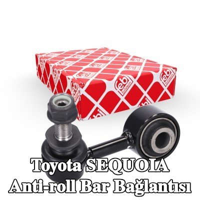 FEBI BILSTEIN Ön aks sol anti-roll bar bağlantısı, 85mm, Çelik, kilit somunu ile — Toyota Sequoia