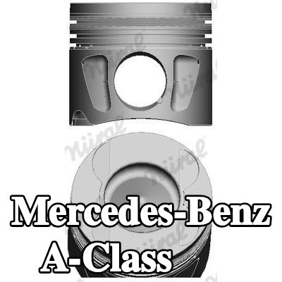 NÜRAL مكبس مع قناة تبريد, مع حامل حلقة المكبس — 2011 Mercedes-Benz A-Class