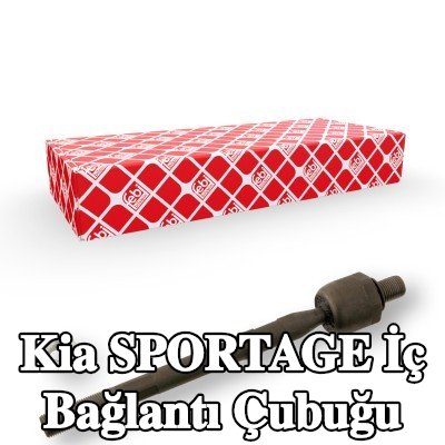 FEBI BILSTEIN İç bağlantı çubuğu OE Turbo YENİ, Sol Ön Aks, Ön Aks Sağ, 243mm, karşı somunlu — 2004 Kia Sportage