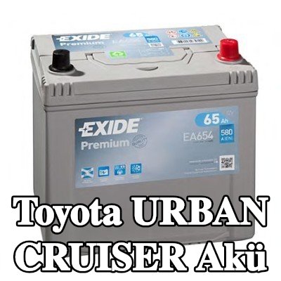 EXIDE Akü Premium — 2008 Toyota Urban Cruiser