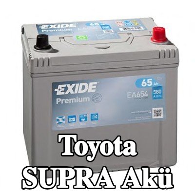 EXIDE Akü Premium — 1990 Toyota Supra