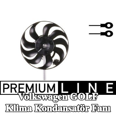 MAHLE Klima kondansatör fanı — Volkswagen Golf