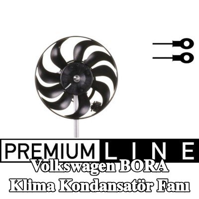 MAHLE Klima kondansatör fanı — Volkswagen Bora