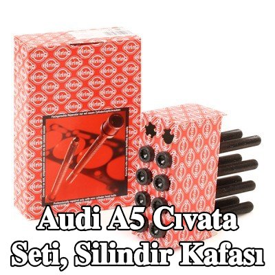 ELRING Cıvata Kiti, silindir kafası M12x1, 5x159 — 2007 Audi A5