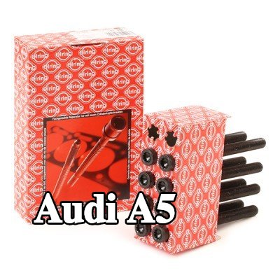 ELRING مجموعة البراغي, رأس الأسطوانة M12x1, 5x159 — 2007 Audi A5