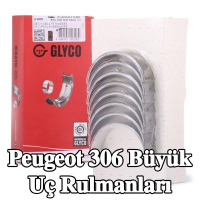 GLYCO Büyük Uç Yatakları Çelik tabanlı alüminyum alaşımı — Peugeot 306