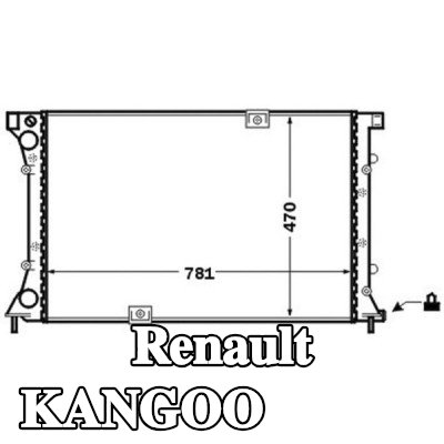 MAHLE مبرد المحرك — Renault Kangoo