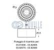RUVILLE Saptırma / kılavuz kasnağı, V-ribbed belt Ø: 55mm — BMW X7 (2)