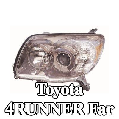 ABAKUS Far Sağ, ampul içermez, ampul yuvası olmadan — Toyota 4runner