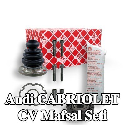 FEBI BILSTEIN Cıvata/vidalı CV mafsal kiti — Audi Cabriolet