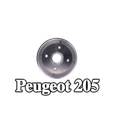 HELLA أسطوانة الفرامل للمحور الخلفي, 212mm, مع محور العجلة, بدون محمل عجلة, بدون مسامير عجلة — Peugeot 205