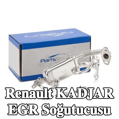 PartsTec Contalar/sızdırmazlık elemanları ile EGR soğutucusu — Renault Kadjar