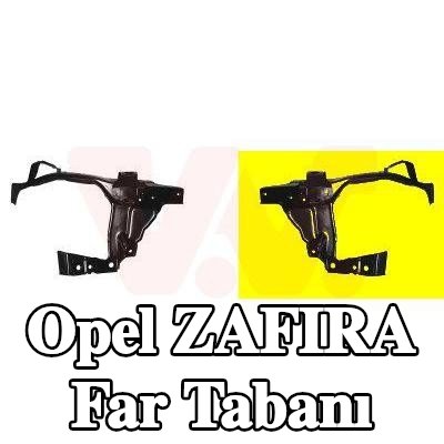 VAN WEZEL Far Tabanı Sol — 2011 Opel Zafira