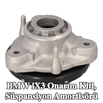 FEBI BILSTEIN Onarım kiti, süspansiyon dikmesi Ön Aks Sol, Ön Aks Sağ, bilyalı rulman ile — BMW iX3