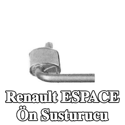 VEGAZ Ön susturucu Ön — 1990 Renault Espace
