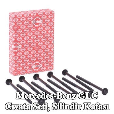 ELRING Cıvata Kiti, silindir kafası M12x1, 5x226 — 2015 Mercedes-Benz Glc