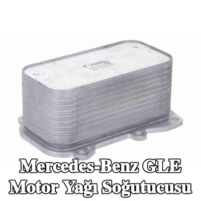 VEMO Conta/sızdırmazlık elemanı olmayan motor yağı soğutucusu, yağ filtresi muhafazası olmadan — Mercedes-Benz Gle