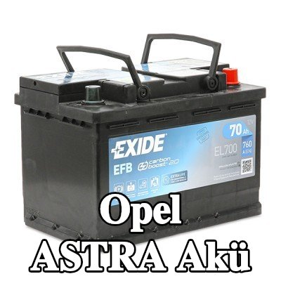 EXIDE Akü EFB — 2022 Opel Astra