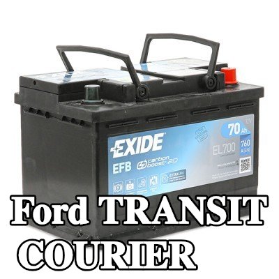 EXIDE بطارية EFB — Ford Transit Courier