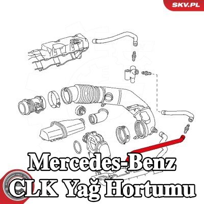 ESEN SKV Yağ hortumu — Mercedes-Benz Clk