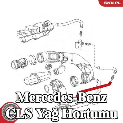 ESEN SKV Yağ hortumu — 2004 Mercedes-Benz Cls