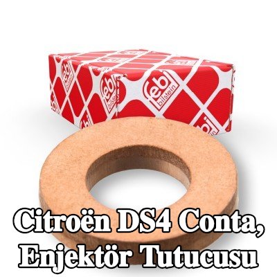 FEBI BILSTEIN Conta, enjektör tutucusu — Citroën Ds4