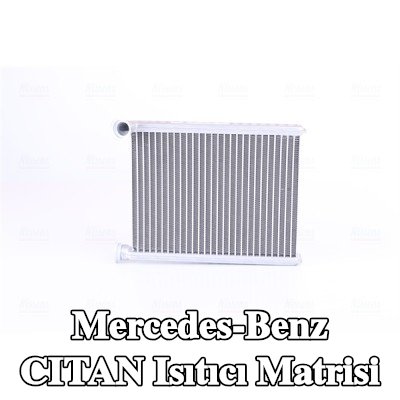 NISSENS Boru içermeyen ısıtıcı matrisi — Mercedes-Benz Citan