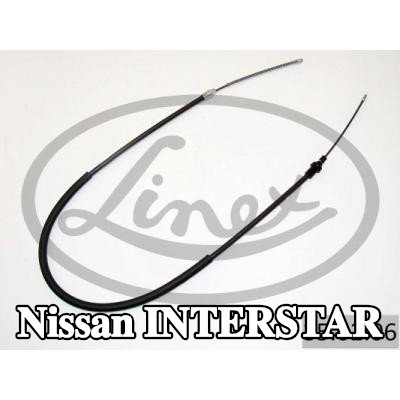 LINEX كابل، فرامل الخدمة — Nissan Interstar