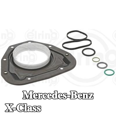 ELRING مجموعة حشيات علبة المرافق مع مانع تسرب العمود المرفقي, مع مانع تسرب عمود مدمج — 2017 Mercedes-Benz X-Class